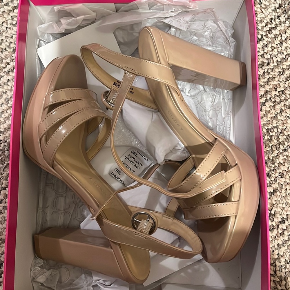 Nude heels